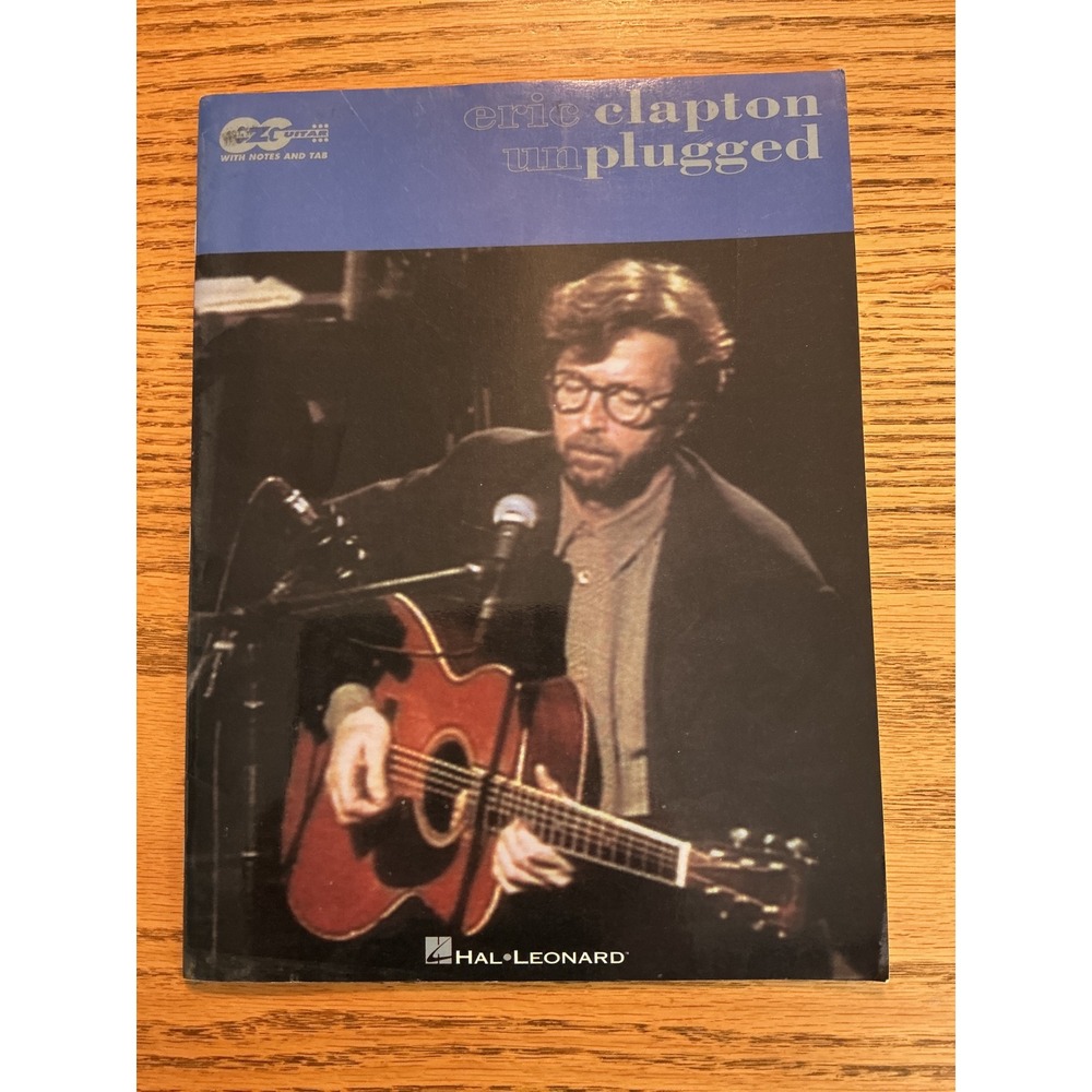 Eric Clapton Unplugged EZ Guitar Songbook Notes Tab Hal Leonard 0-7935-3616-2